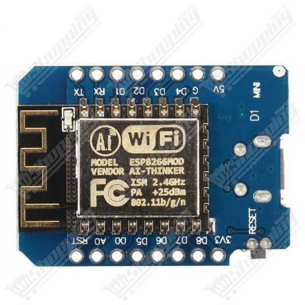 Module Wemos D1 Mini ESP8266 ESP-12E WiFi avec interface USB CH340