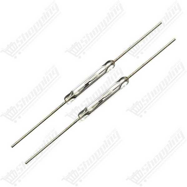 Interrupteur Magnétique Reed 14mm Normalement Ouvert (NO)