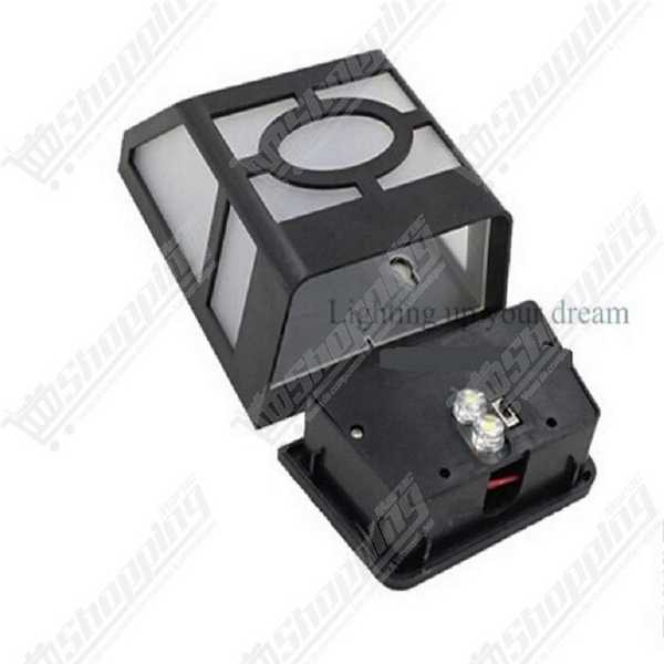 Lampe solaire LED rechargeable étanche en ABS