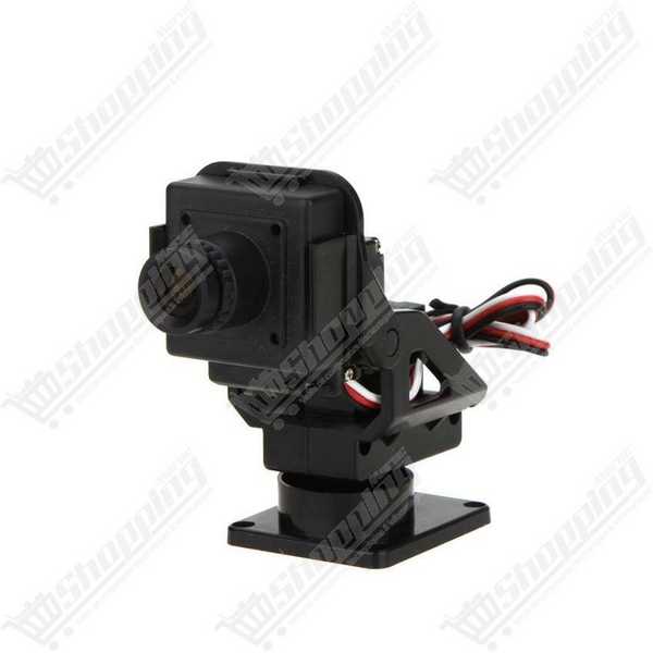 Support de caméra Pan/Tilt anti-vibration pour servomoteurs (sans moteur)