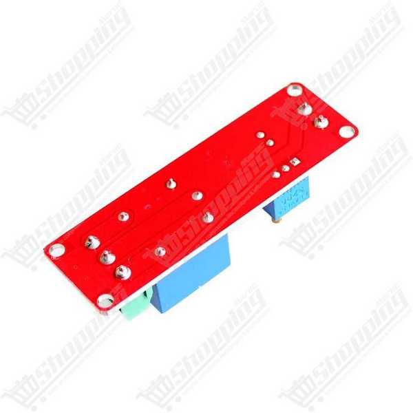 Module relais de temporisation NE555 12V DC réglable 0-10s
