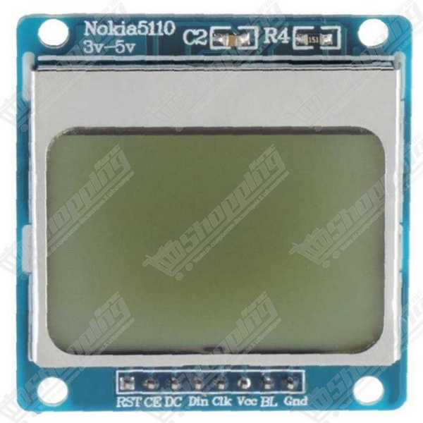 Afficheur LCD Nokia 5110 graphique 84x48 3V-5V