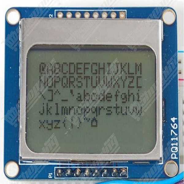 Afficheur LCD Nokia 5110 graphique 84x48 3V-5V