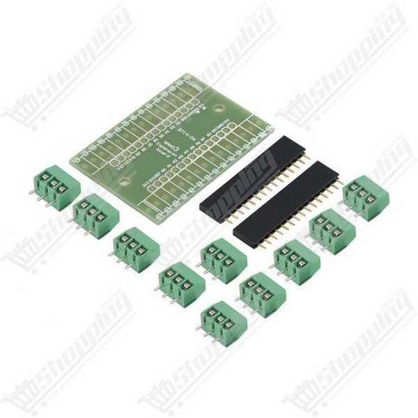 Shield d'extension avec borniers pour Arduino Nano