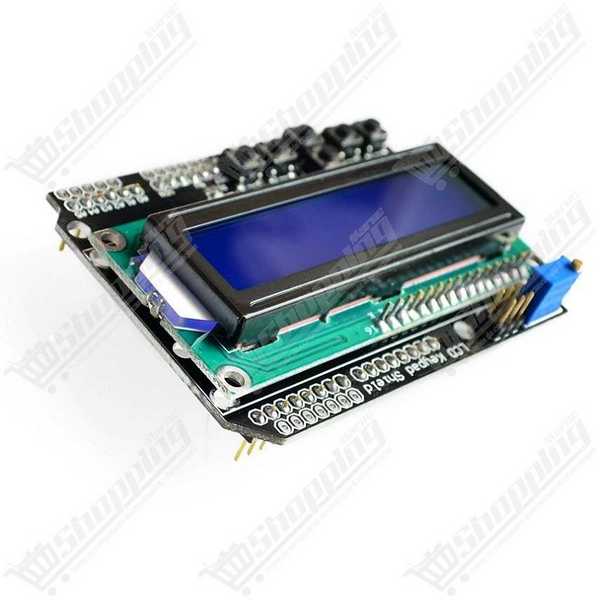 Shield LCD Keypad 1602 pour Arduino