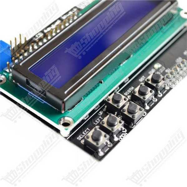 Shield LCD Keypad 1602 pour Arduino