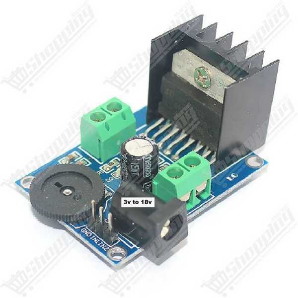 Module Amplificateur Audio TDA7266 2x15W 3V-18V avec Potentiomètre