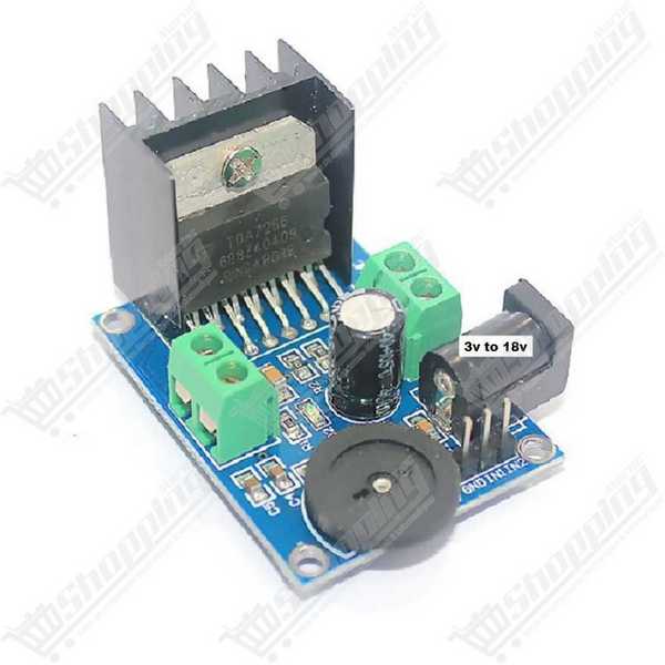 Module Amplificateur Audio TDA7266 2x15W 3V-18V avec Potentiomètre