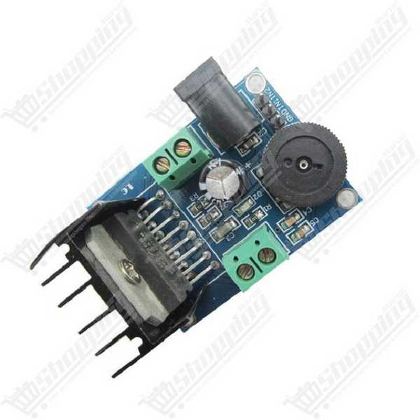 Module Amplificateur Audio TDA7266 2x15W 3V-18V avec Potentiomètre