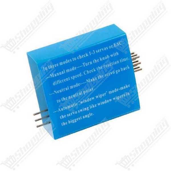 Testeur de servomoteur et ESC numérique CCPM 3 canaux