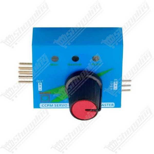 Testeur de servomoteur et ESC numérique CCPM 3 canaux