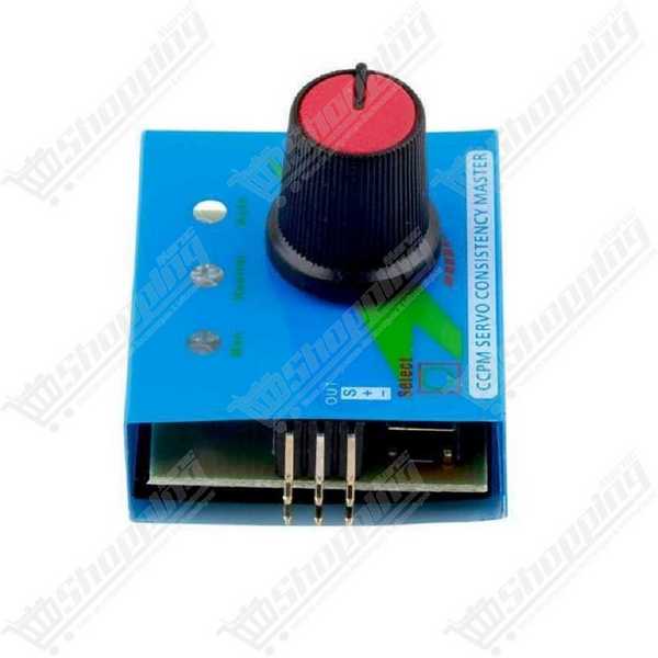Testeur de servomoteur et ESC numérique CCPM 3 canaux