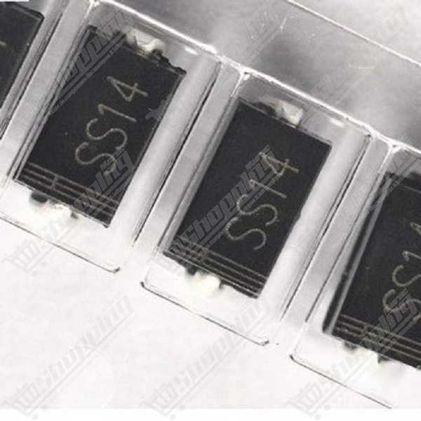 Diode Schottky SS14 (1N5819) 1A 40V SMD DO-214AC (SMA)