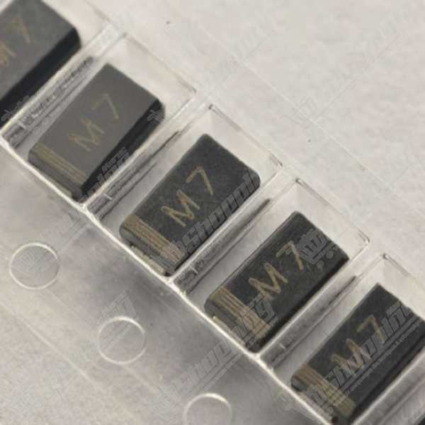 Diode de redressement M7 1N4007 SMD 1A 1000V