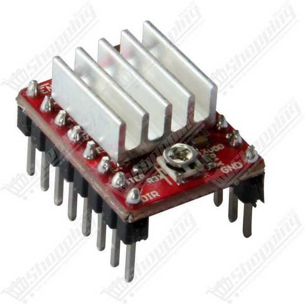 Driver A4988 pour moteur pas à pas 1A avec radiateur