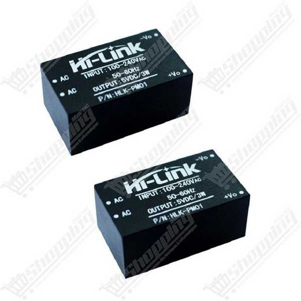 Module d'alimentation AC-DC HLK-PM01 220V vers 5V 3W 0.6A