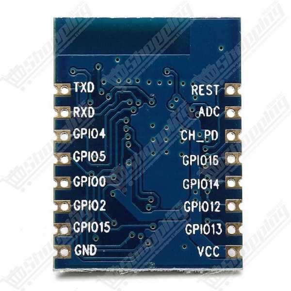Module WiFi Série ESP8266 ESP-07 Grande Portée