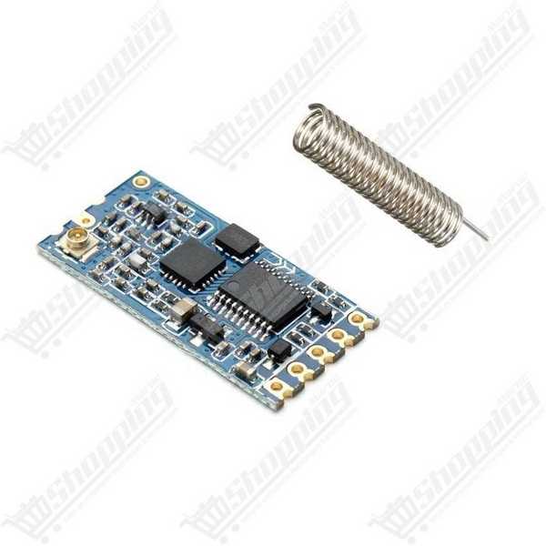 Module de communication sans fil HC-12 SI4463 UART RF 433MHz 1000m 3.2V-5.5V