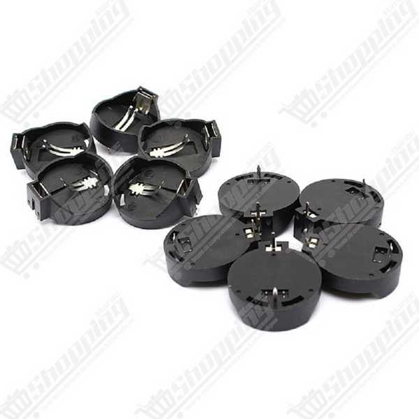 Support de pile bouton CR2032 CR2025 CR2016
