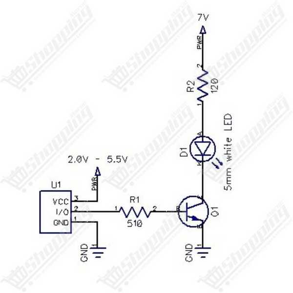 Module tactile capacitif TTP223 - Bouton ON/OFF