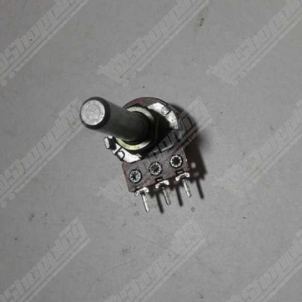 Potentiomètre Linéaire 1K Ohm - Axe 20mm avec Écrou
