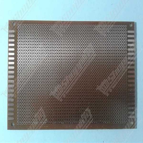 Plaque d'essai pastillée simple face 9x15cm 2.54mm