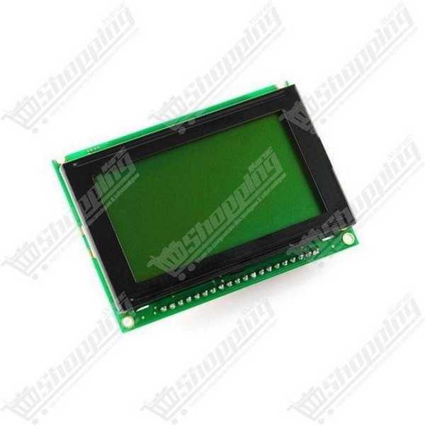 Afficheur LCD 12864 128x64 ST7920 Jaune Vert