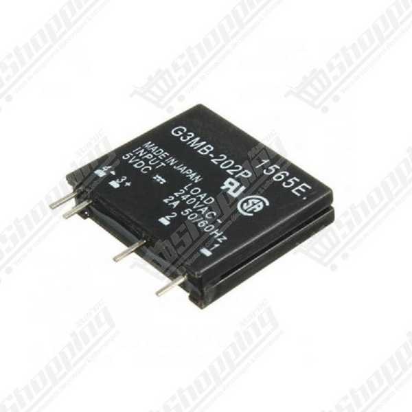 Relais Statique Omron G3MB-202P 5V DC / 220V AC 2A