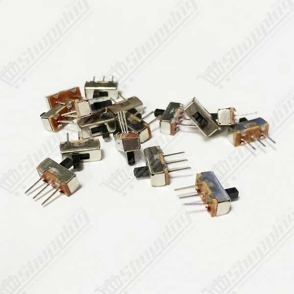 Mini interrupteur à glissière ON-OFF 3 broches pour PCB