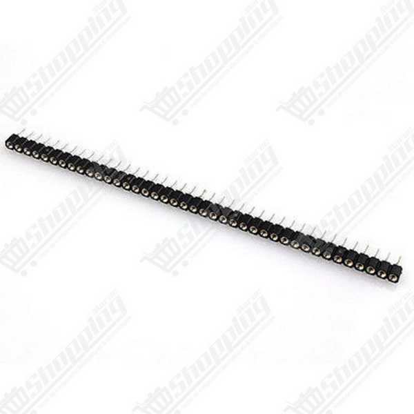 Barrette femelle tulipe 1x40 pins 2.54mm