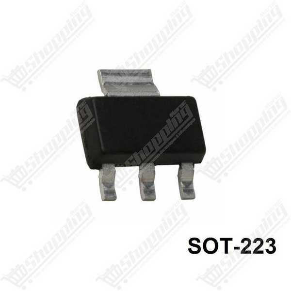 Régulateur de tension ajustable AMS1117 ADJ 1A SOT-223