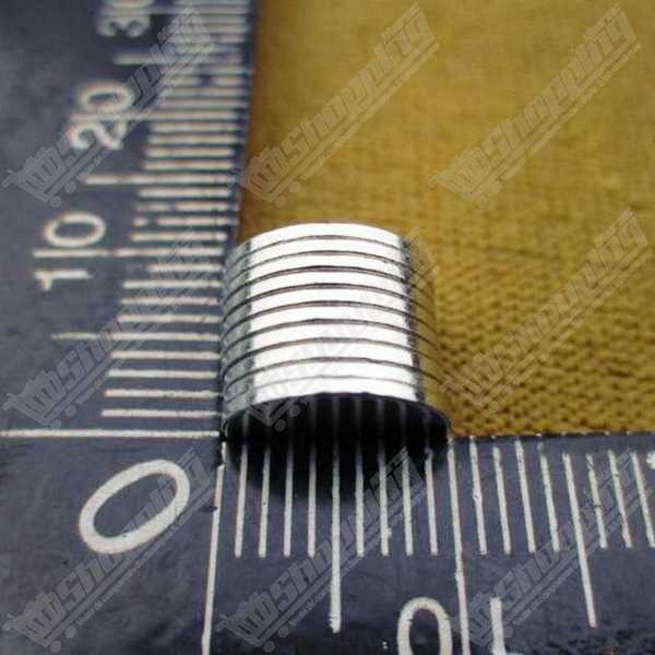 Aimant néodyme N50 rond 10x1mm