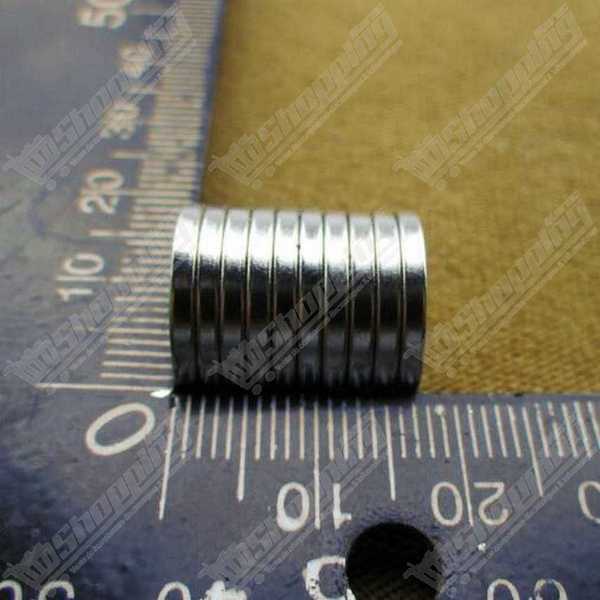 Aimant néodyme N50 rond 15x2mm