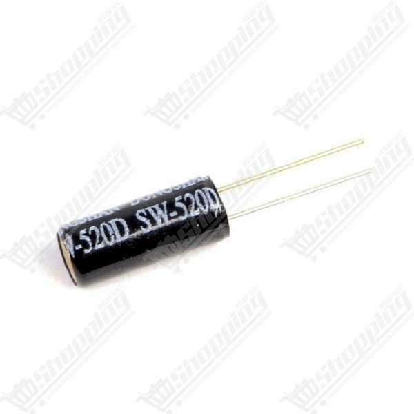 Capteur d'inclinaison et de vibration SW-520D à bille métallique