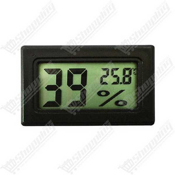 Thermomètre Hygromètre Digital Sans Sonde avec Affichage LCD