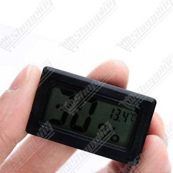 Thermomètre Hygromètre Digital Sans Sonde avec Affichage LCD