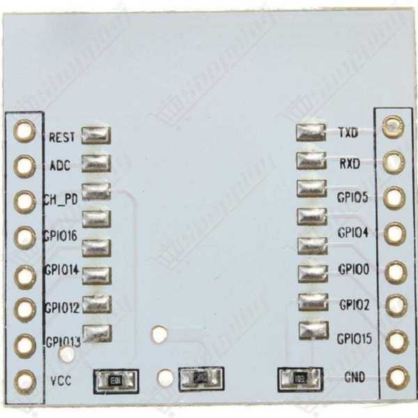 Plaque d'adaptation pour module ESP8266 ESP-07 ESP-08 ESP-12
