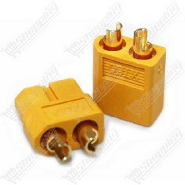 Connecteurs XT60 Mâle et Femelle pour Batterie LiPo
