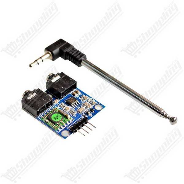 Module Radio FM Stéréo TEA5767 76-108 MHz avec Antenne