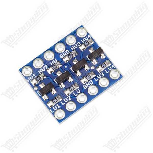 Module convertisseur de niveau logique bidirectionnel 4 canaux 3.3V-5V