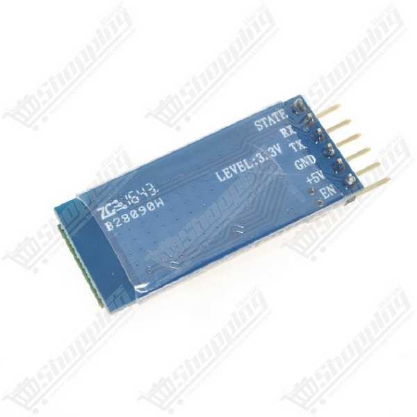 Module Bluetooth HC-05 Maître-Esclave 6 Broches avec Interface Série et Protection Anti-inverse