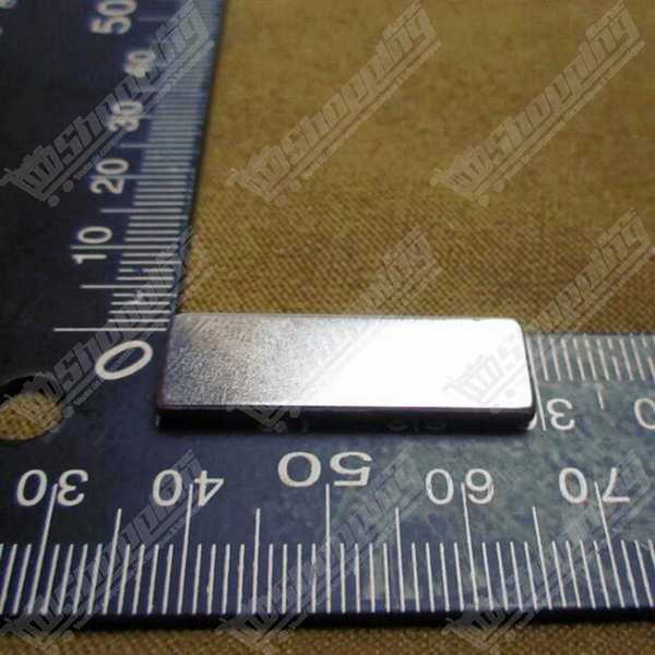 Aimant néodyme rectangulaire 30x10x3mm - 1 pièce