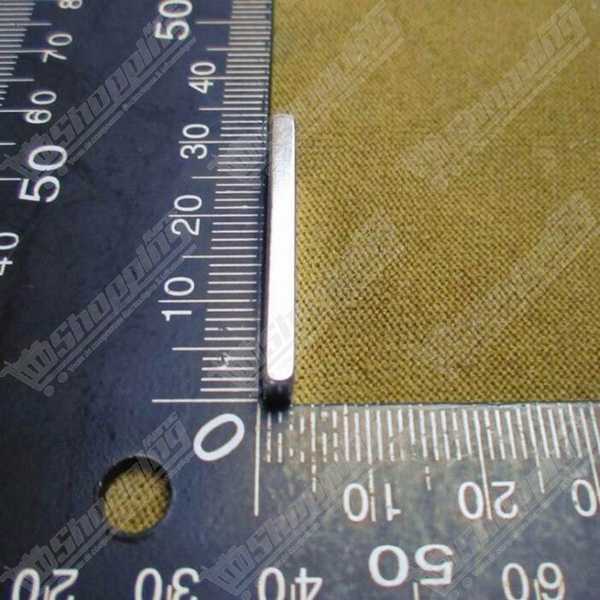 Aimant néodyme rectangulaire 30x10x3mm - 1 pièce