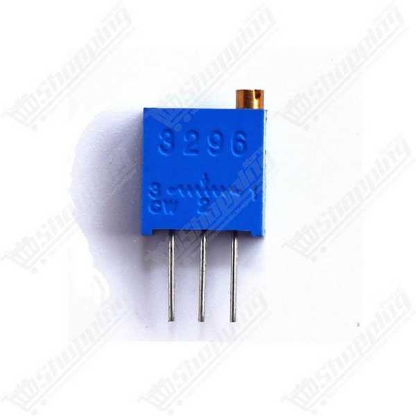 Potentiomètre Multitours 3296W-504 500Kohms