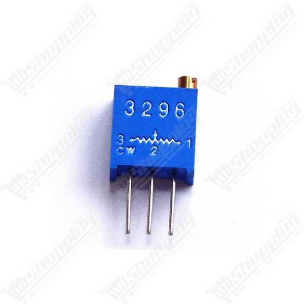Potentiomètre Multitours 3296W-504 500Kohms
