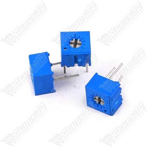 Potentiomètre ajustable 3362W 100 Ohms