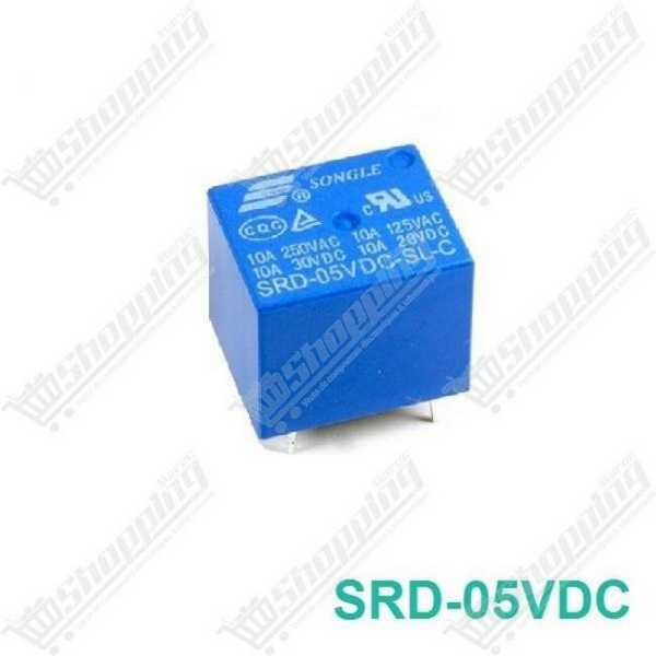 Relais 5V 10A 5 broches