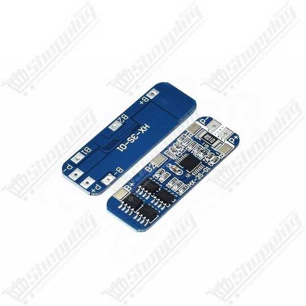 Module BMS 3S 10A 12.6V de protection pour batterie lithium Li-ion 18650