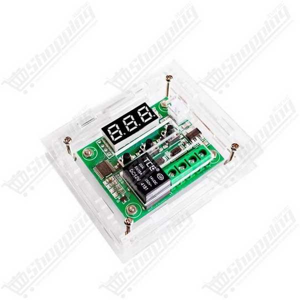 Boîtier transparent en acrylique pour thermostat W1209