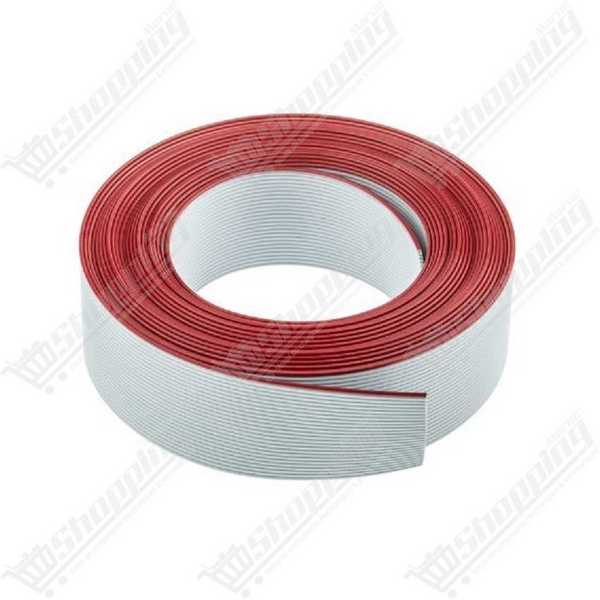 Câble nappe 20 voies pas 1.27mm gris - 1 mètre